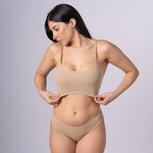 PROMOCIÓN 3x1 ❀ Corpiño Segunda Piel Bretel Fino