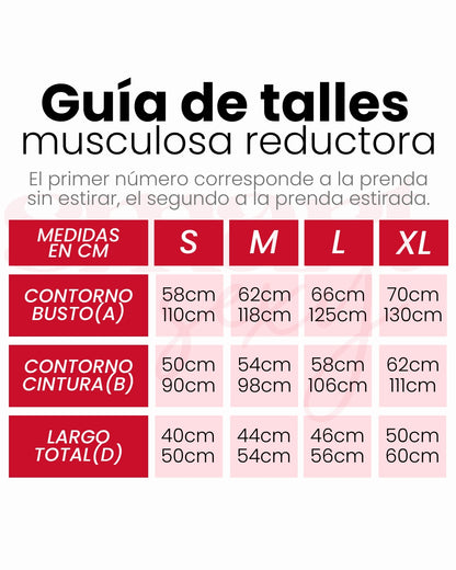 Musculosa Reductora TieDye